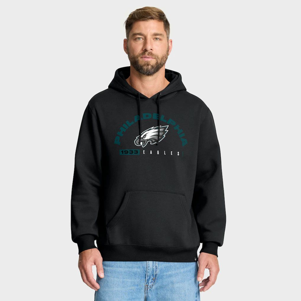 Men 2026 NFL Philadelphia Eagles black Hoodie hooded style 01->philadelphia eagles->NFL Jersey